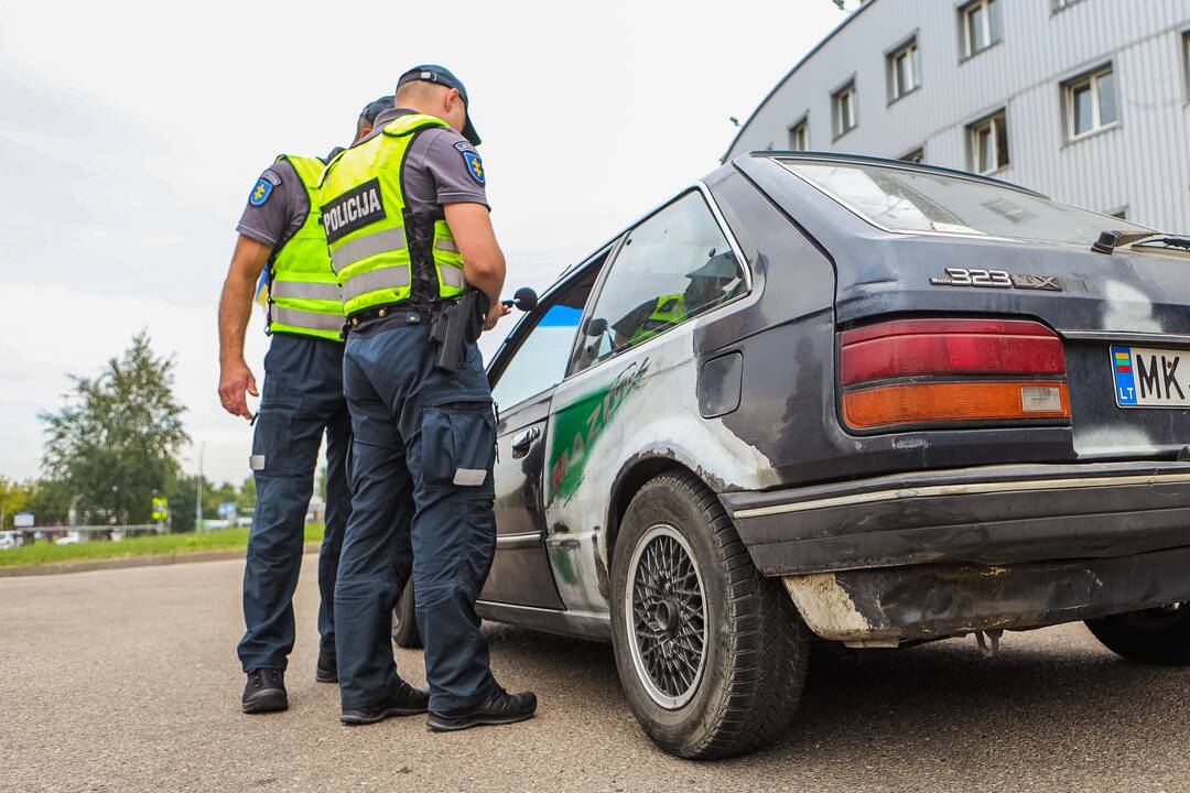 Transporto priemonių triukšmo lygio patikra