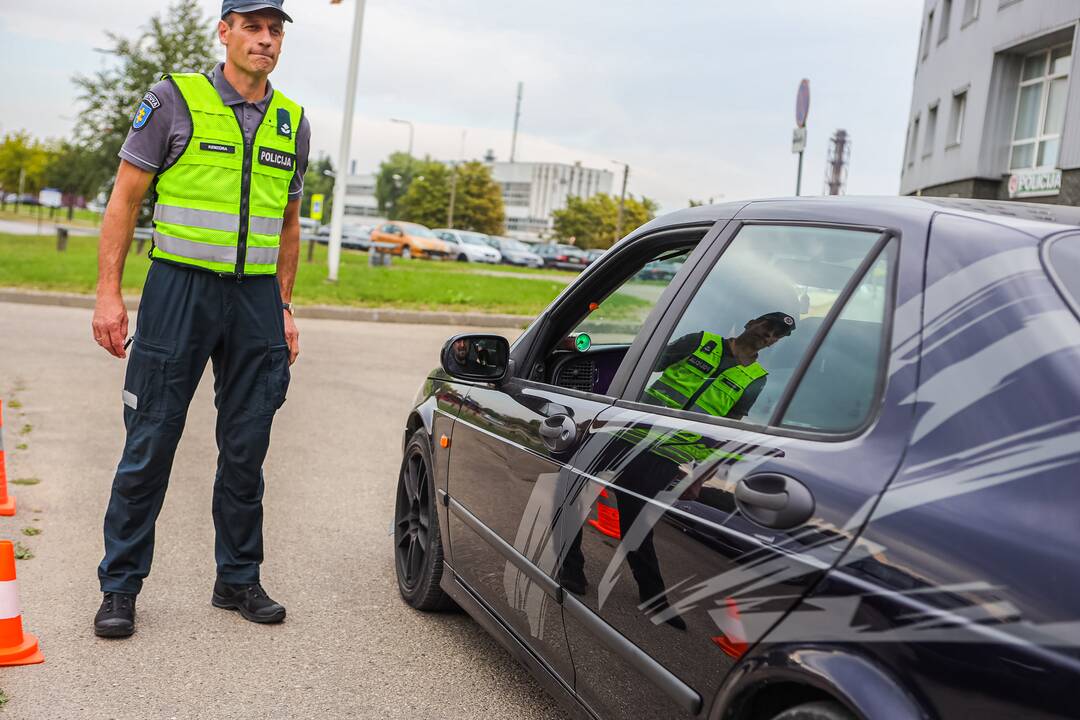 Transporto priemonių triukšmo lygio patikra