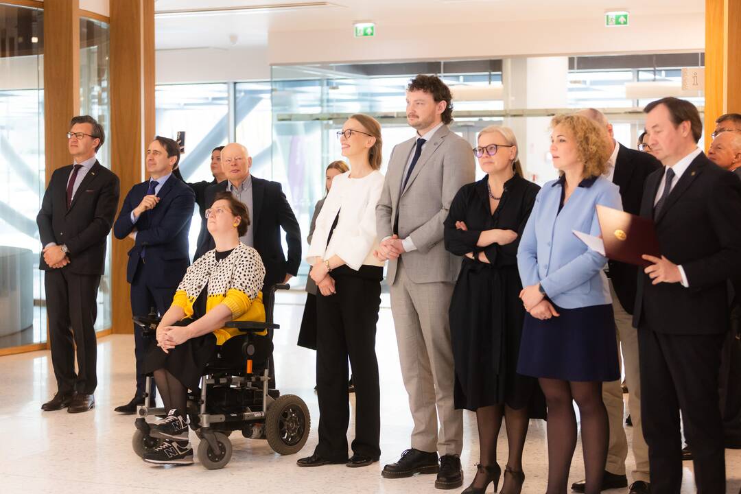 Vilniaus universiteto Medicinos mokslų centre įvyko pirmojo šalyje populiacinio biobanko atidarymas