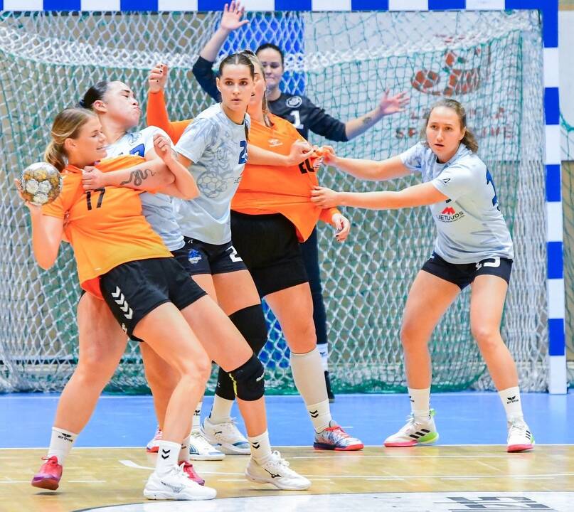 Snaiperė: „Cascados-Garliavos SM“ žaidėja M. Ustilaitė per trejas pusfinalio rungtynes pelnė iš viso 25 įvarčius.
