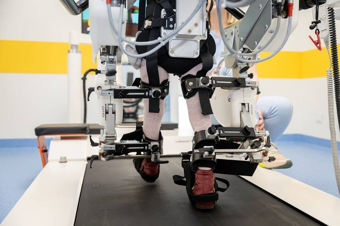 Vaikų reabilitacijai pasitelkė interaktyvius robotus
