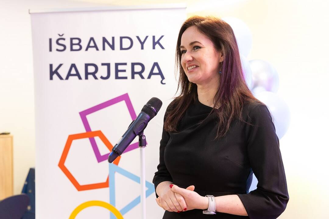 Regioninio karjeros centro „Karjeras“ atidaryme Vilniuje