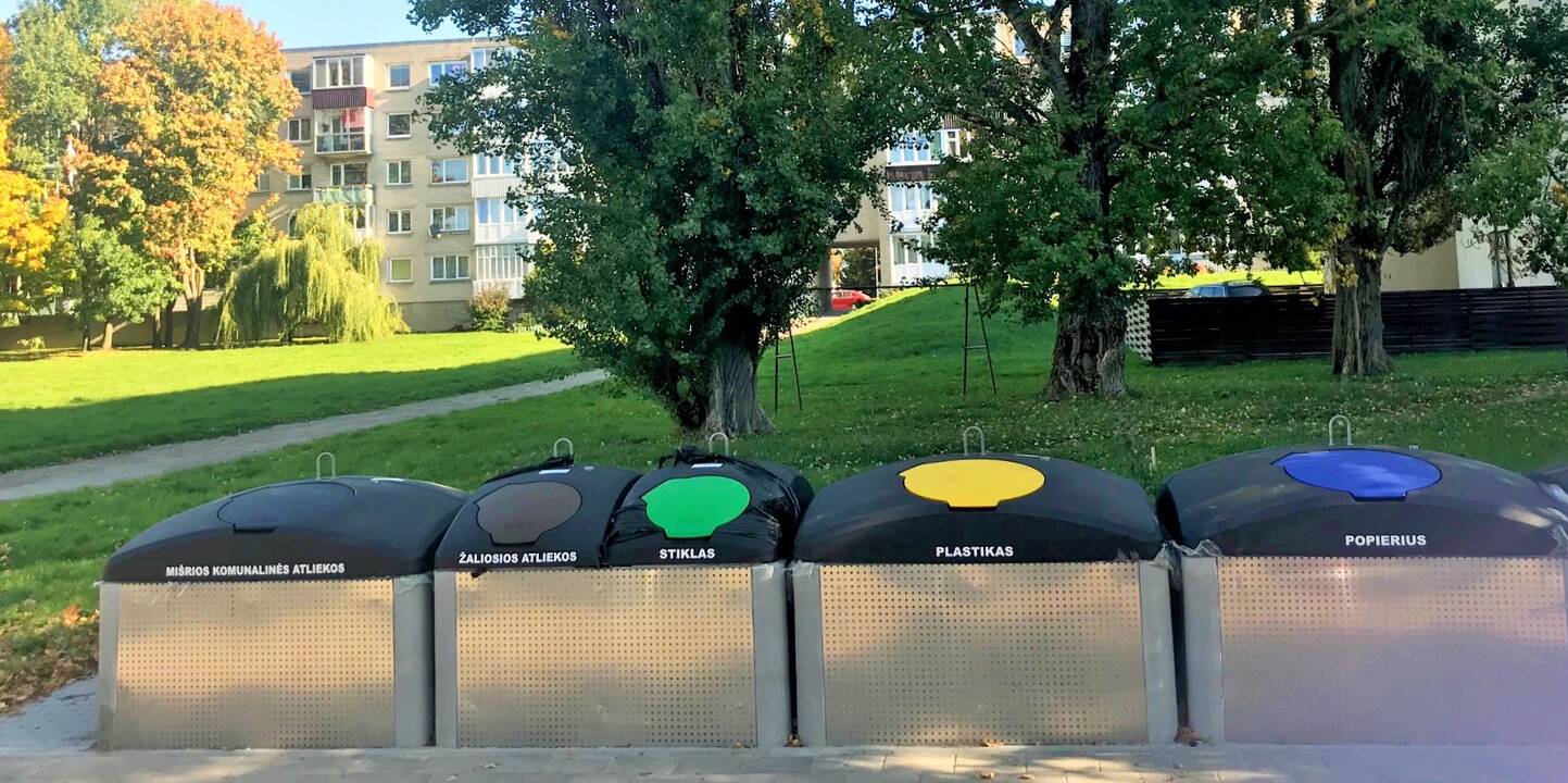 Klaipėdos svečiai kviečiami naudotis naujais požeminiais rūšiavimo konteineriais.