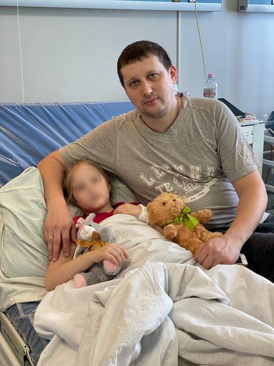Ukrainos medikų kasdienybė: nuotraukos iš vaikų ligoninės Kyjive