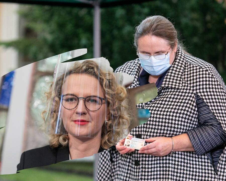 Iš kairės: Aušrinė Armonaitė ir Agnė Širinskienė