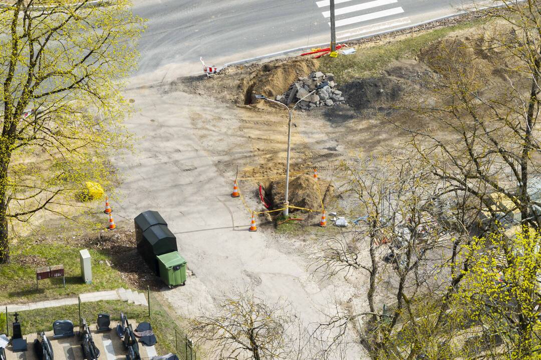  Vilniuje, Liepkalnio gatvėje, rastas sprogmuo