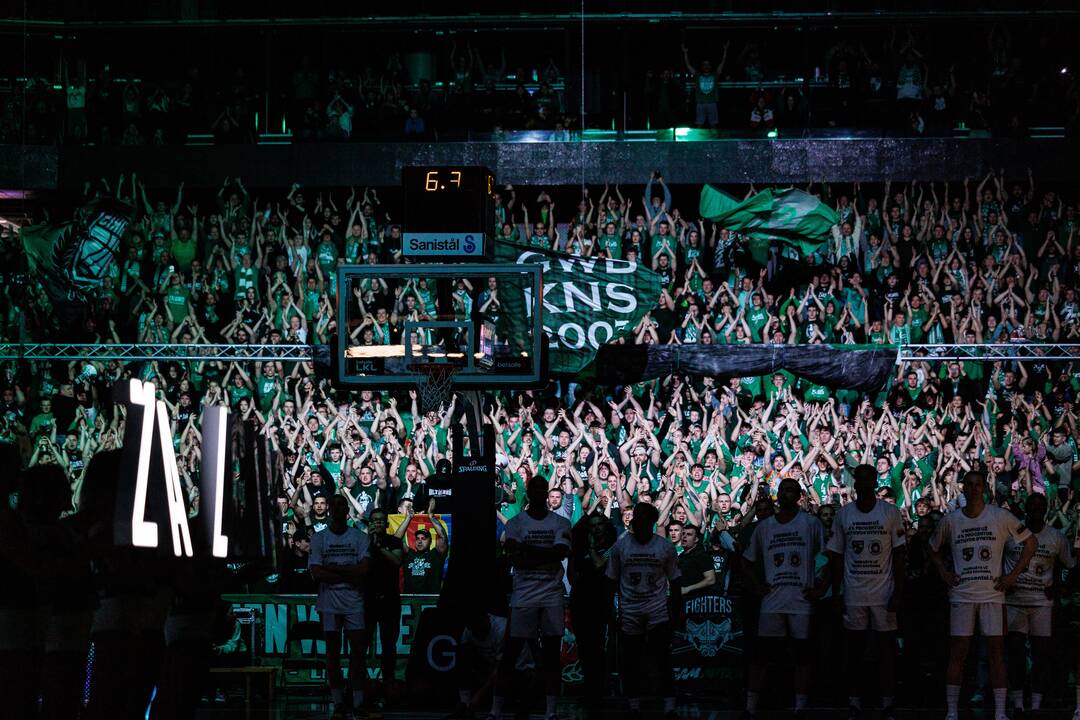 LKL rungtynės: Kauno „Žalgiris“ ir Vilniaus „Rytas“