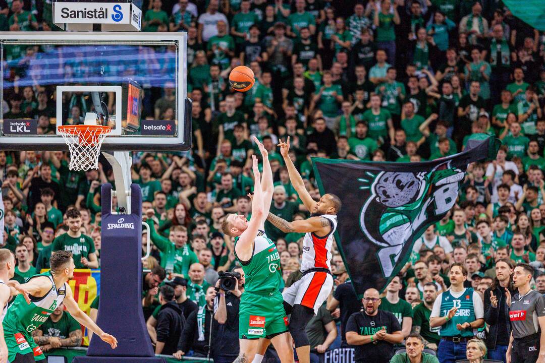 LKL rungtynės: Kauno „Žalgiris“ ir Vilniaus „Rytas“