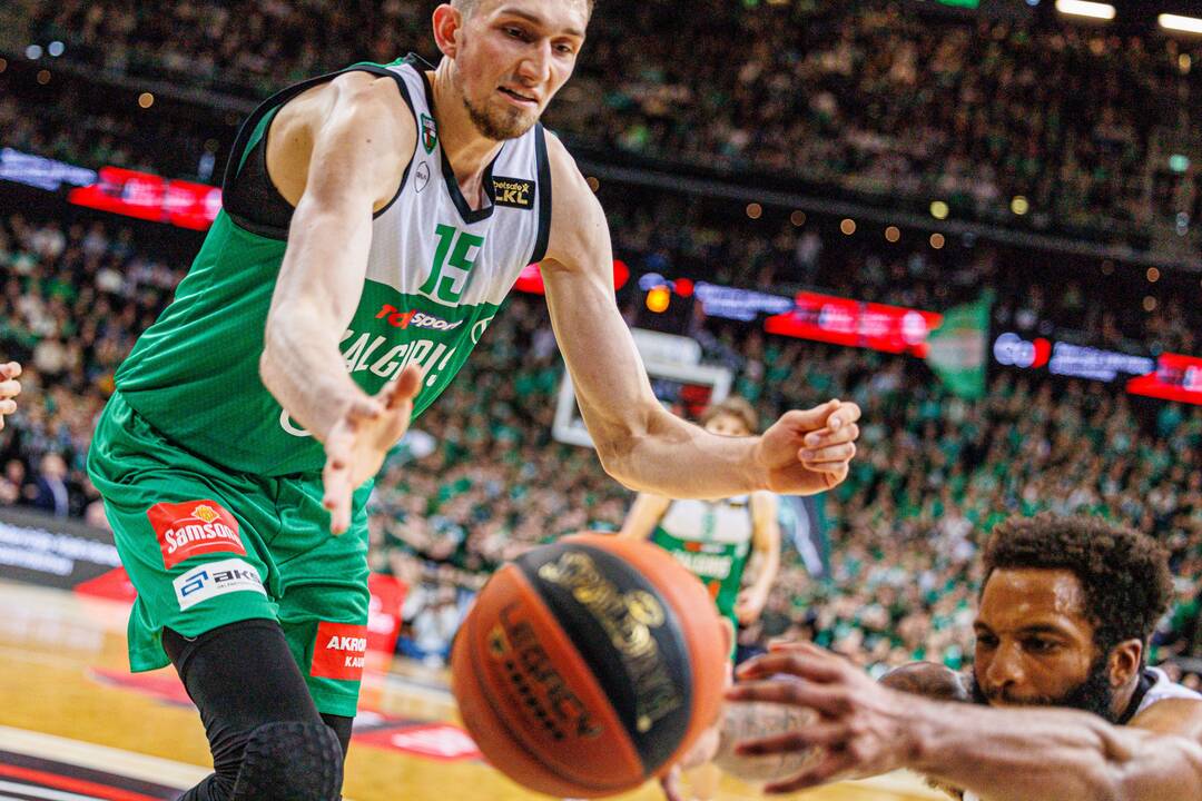 LKL rungtynės: Kauno „Žalgiris“ ir Vilniaus „Rytas“