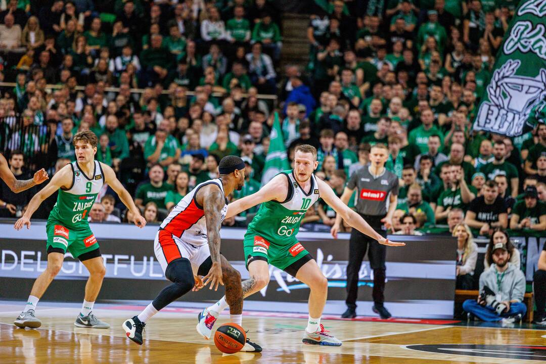 LKL rungtynės: Kauno „Žalgiris“ ir Vilniaus „Rytas“