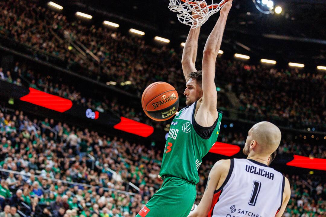 LKL rungtynės: Kauno „Žalgiris“ ir Vilniaus „Rytas“