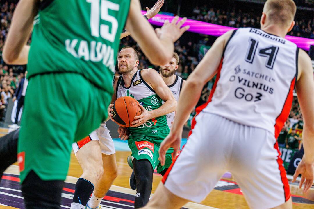 LKL rungtynės: Kauno „Žalgiris“ ir Vilniaus „Rytas“