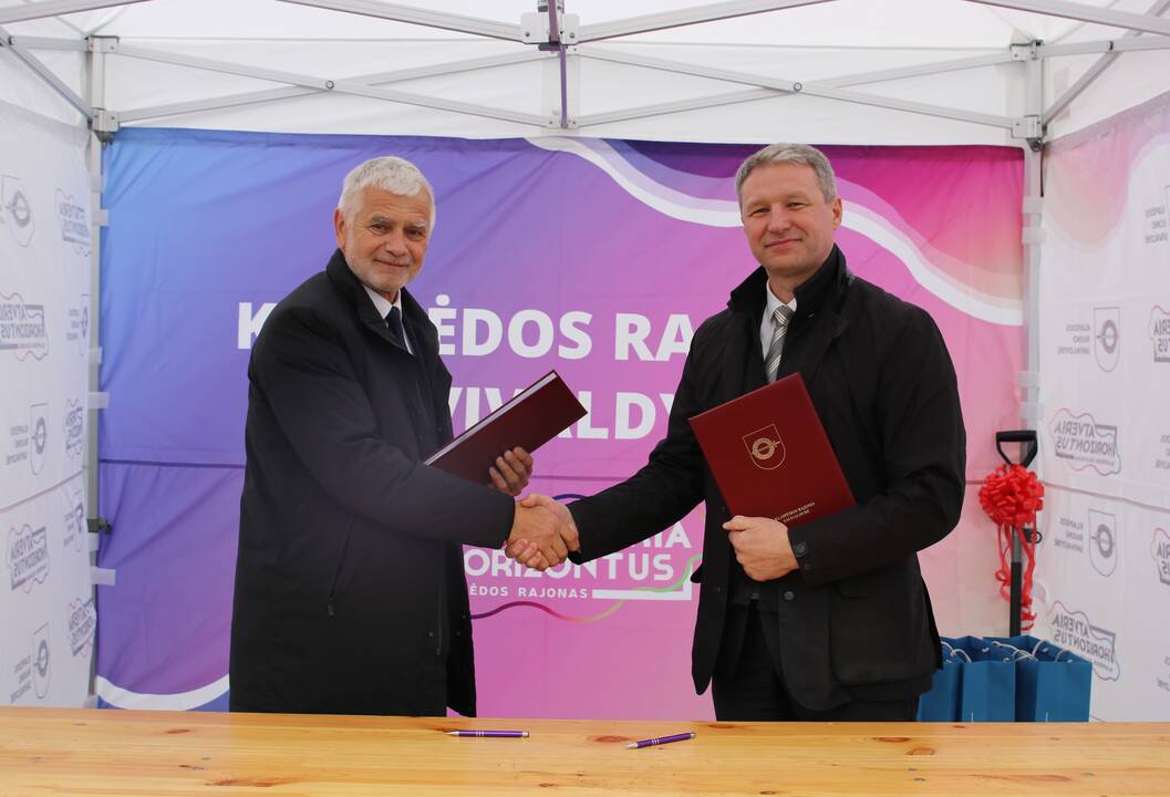 Visuomenei jau pristatytas būsimas darželis Gargžduose, kurį lankys apie 200 vaikų.