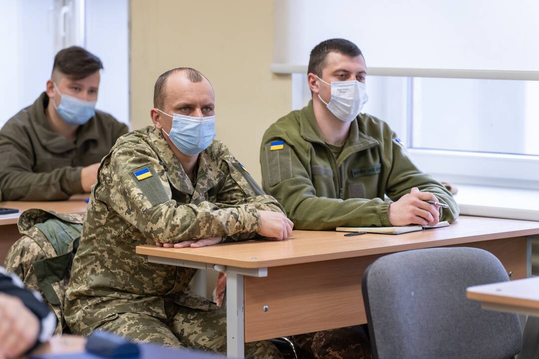Kaune Ukrainos kariai mokomi naudotis radarais 