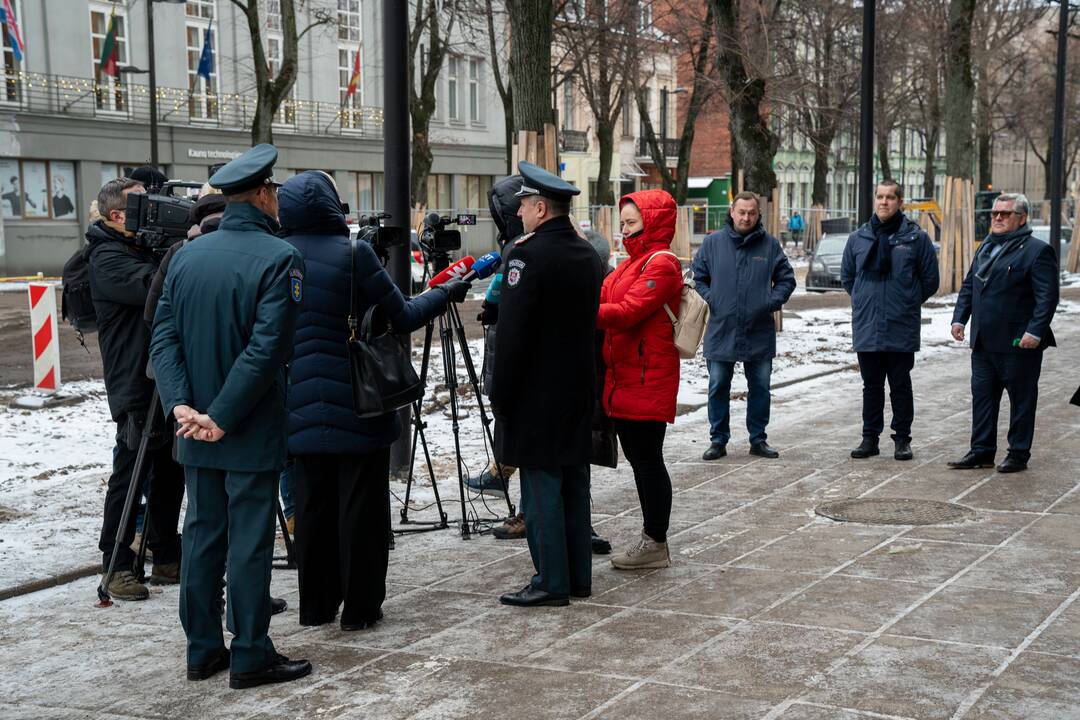 Oficialiai atidarytas Kauno Vyriausiasis policijos komisariatas