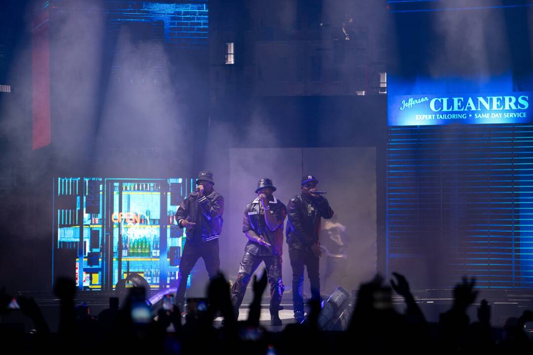 „50 Cent" užkūrė kiečiausią hiphopo vakarėlį