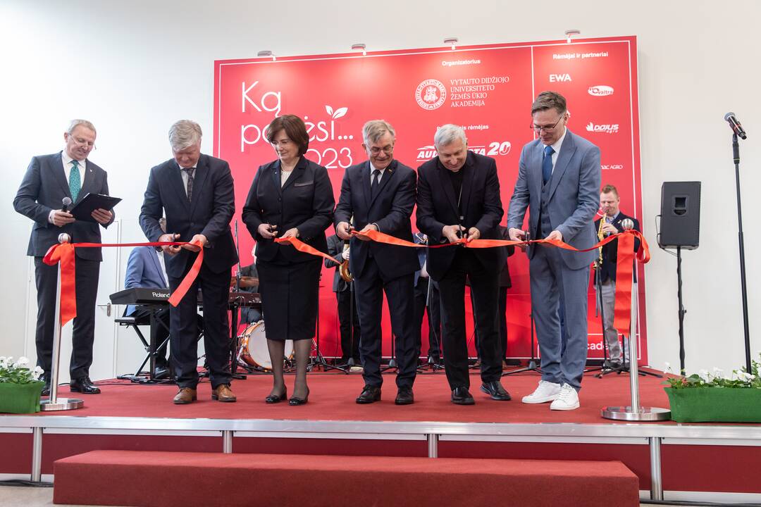 Atidaryta žemės ūkio paroda „Ką pasėsi... 2023“