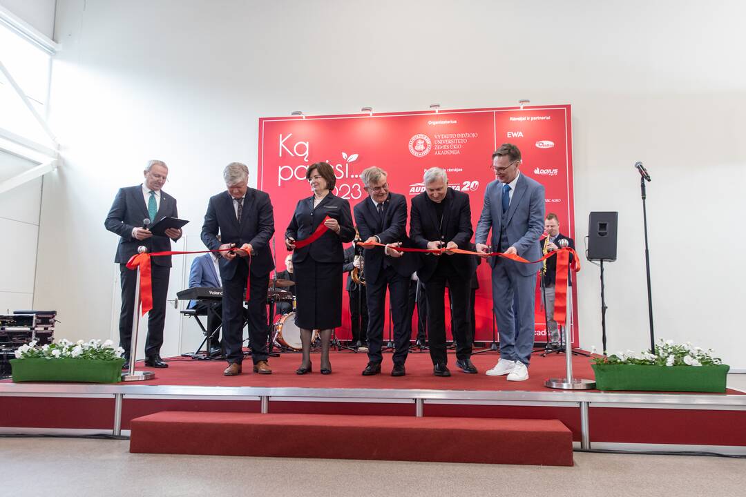 Atidaryta žemės ūkio paroda „Ką pasėsi... 2023“