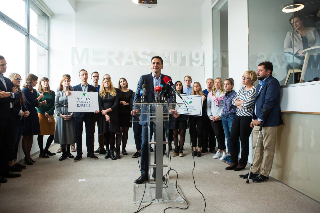 Konservatoriai pristatė kandidatą į sostinės merus