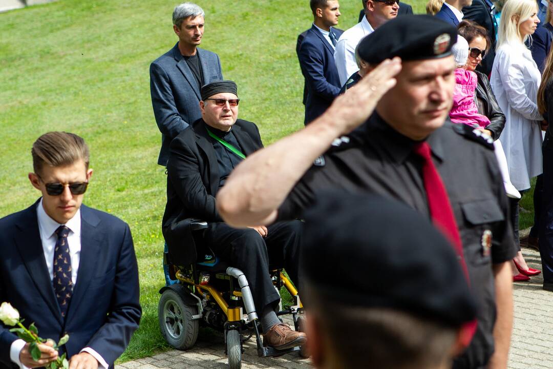 Pagerbtos Medininkų žudynių aukos