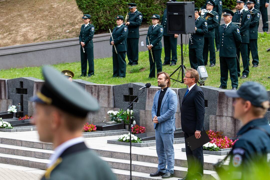 Pagerbtos Medininkų žudynių aukos