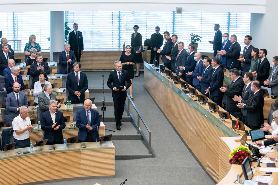 Prezidentas žada būti principingas po rinkimų formuodamas Vyriausybę