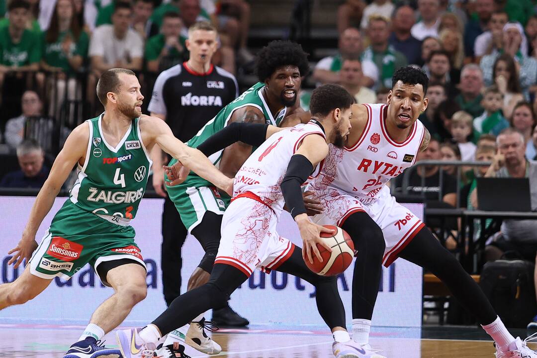 LKL finalo rungtynės: Kauno „Žalgiris“ – Vilniaus „Rytas“