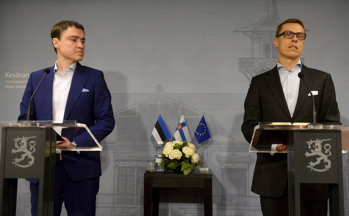 Estijos ir Suomijos premjerai sutarė dėl SGD terminalo statybos