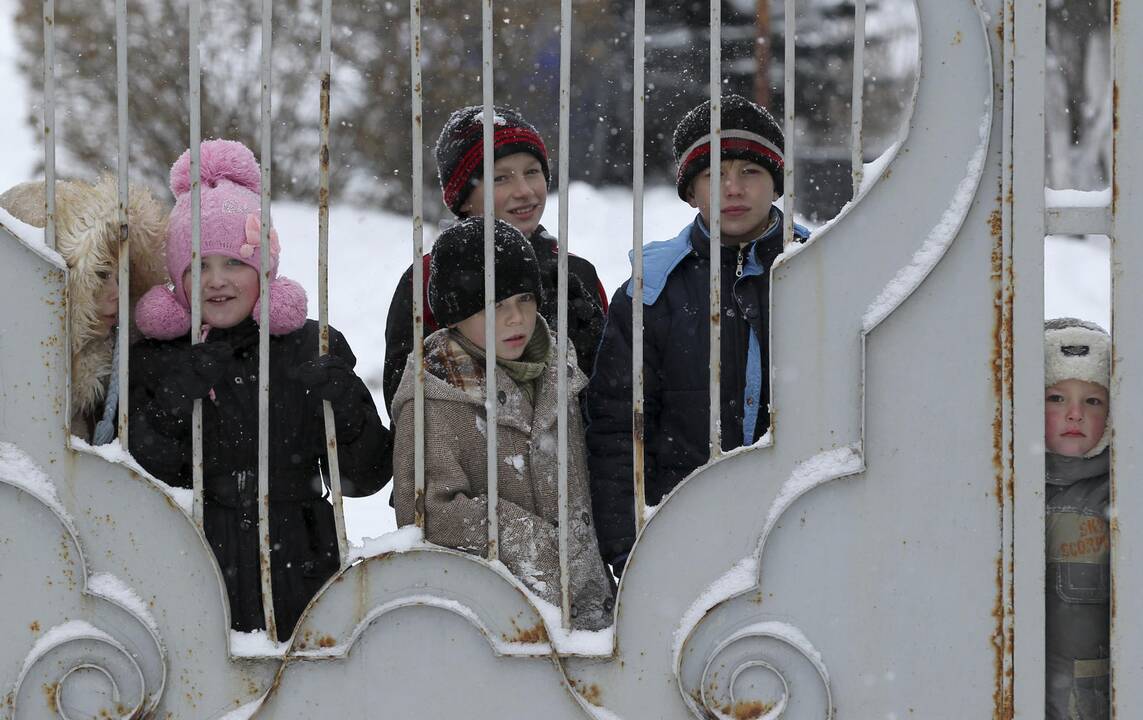 Į Lietuvą mokytis atvyko dar septyni Ukrainos vaikai