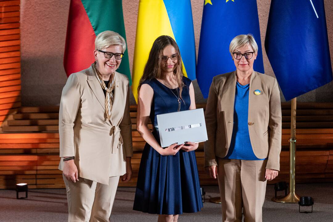 Geriausiai egzaminus išlaikiusių abiturientų pagerbimo šventė
