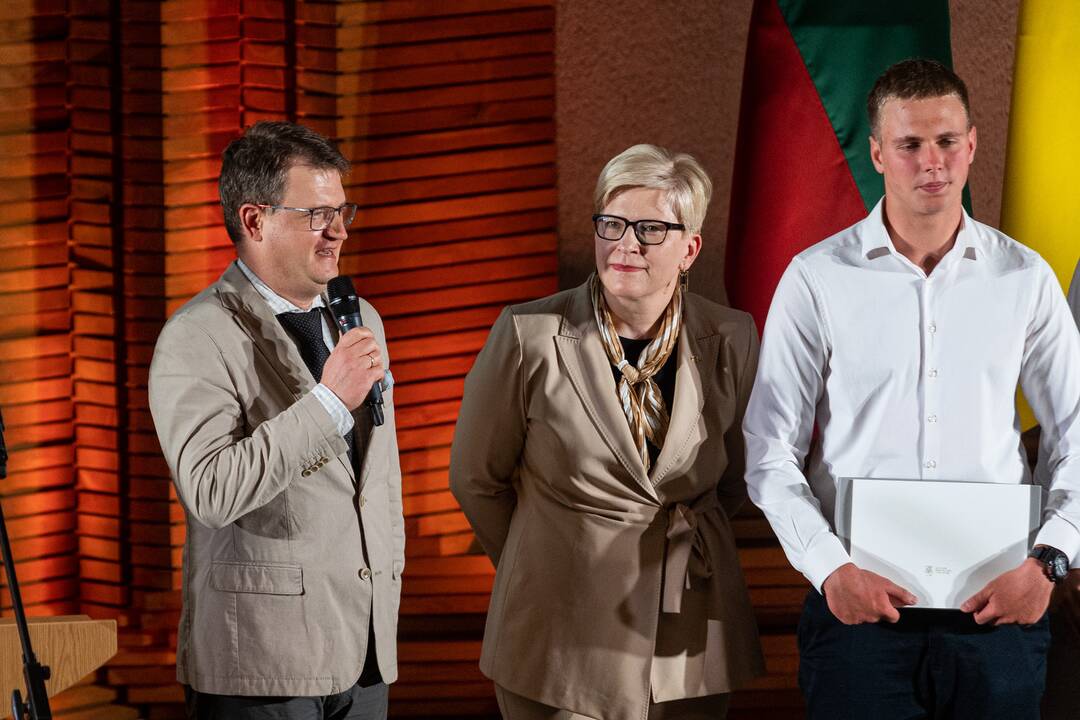 Geriausiai egzaminus išlaikiusių abiturientų pagerbimo šventė