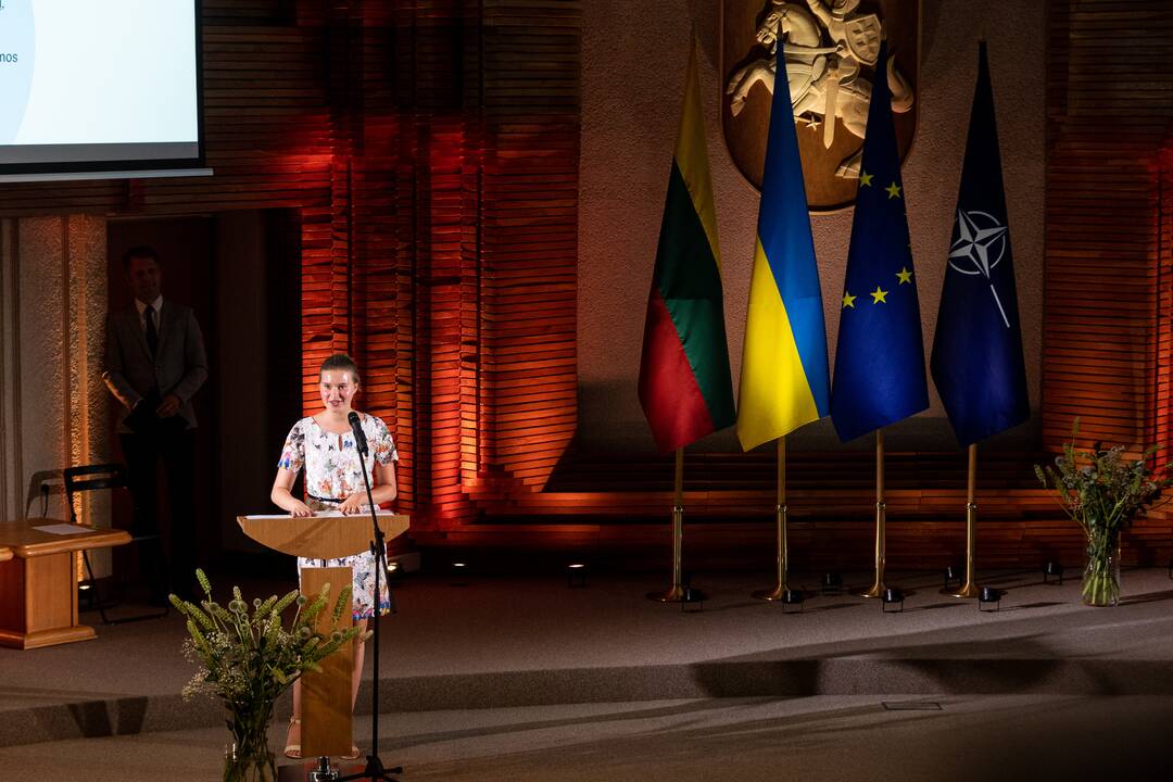 Geriausiai egzaminus išlaikiusių abiturientų pagerbimo šventė