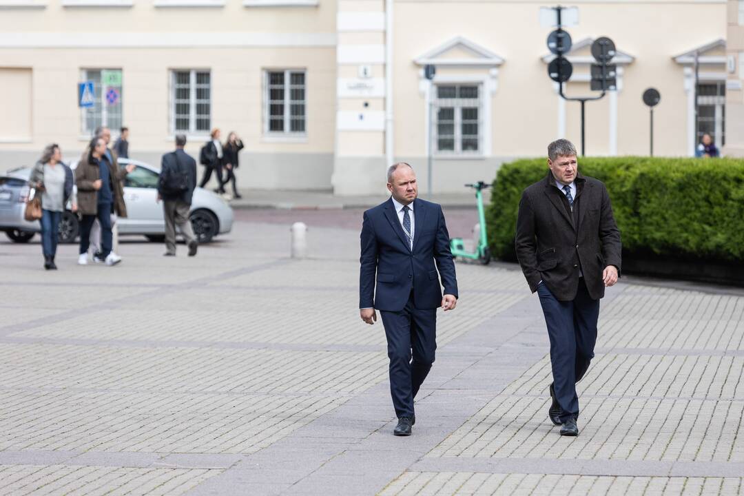 Prezidentas susitiko su Seimo opozicinių frakcijų seniūnais