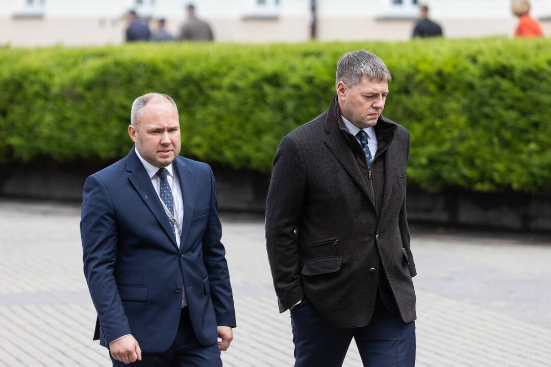 Prezidentas susitiko su Seimo opozicinių frakcijų seniūnais
