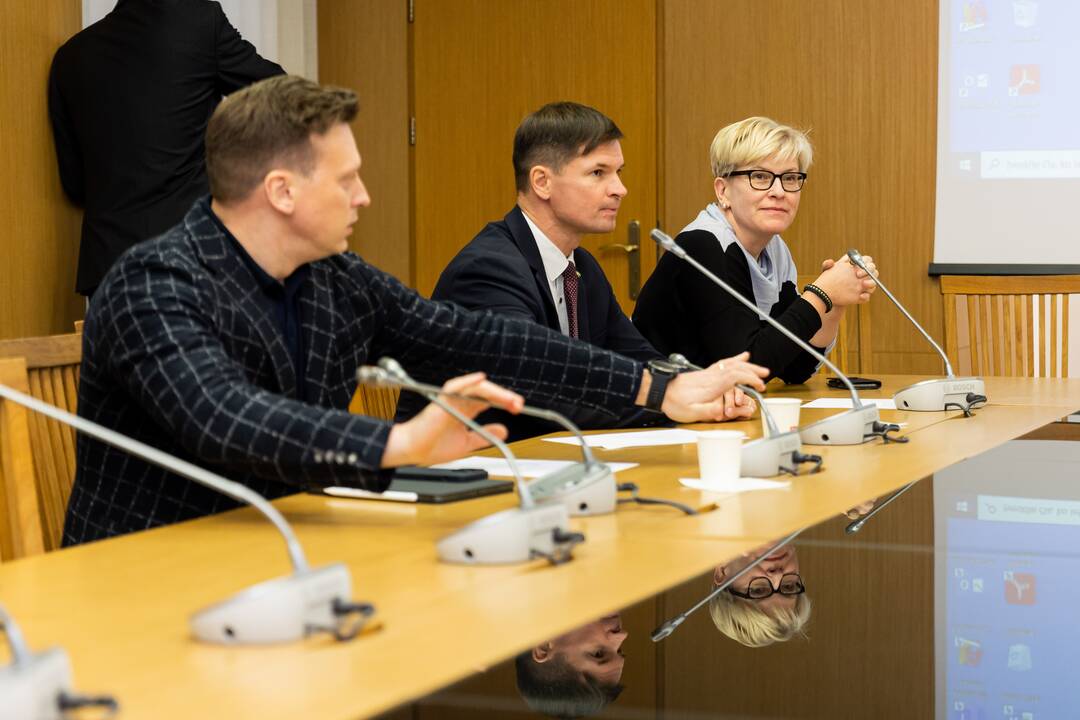 TS-LKD Seimo frakcija susirinko į prezidiumo posėdį