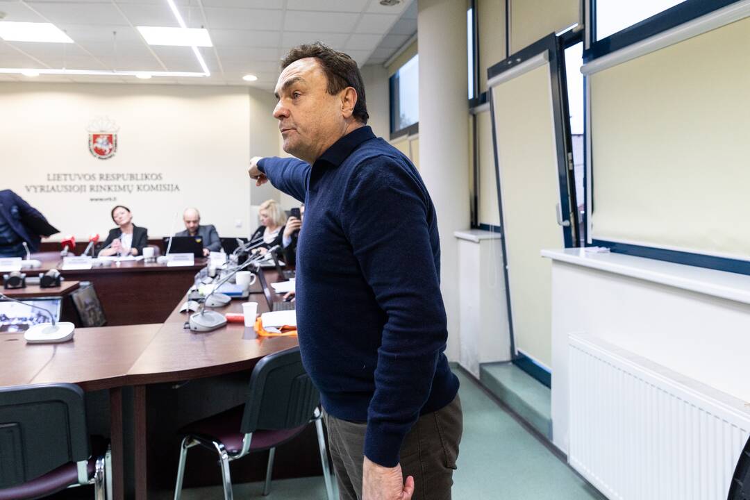 Vyriausiosios rinkimų komisijos posėdis
