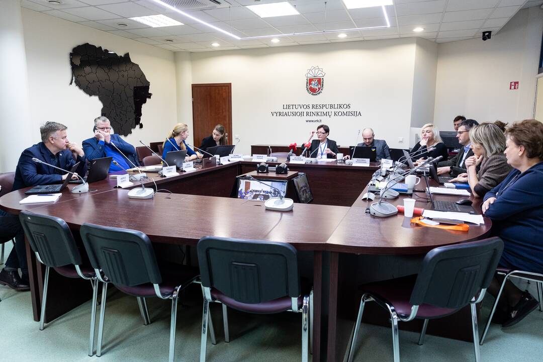 Vyriausiosios rinkimų komisijos posėdis