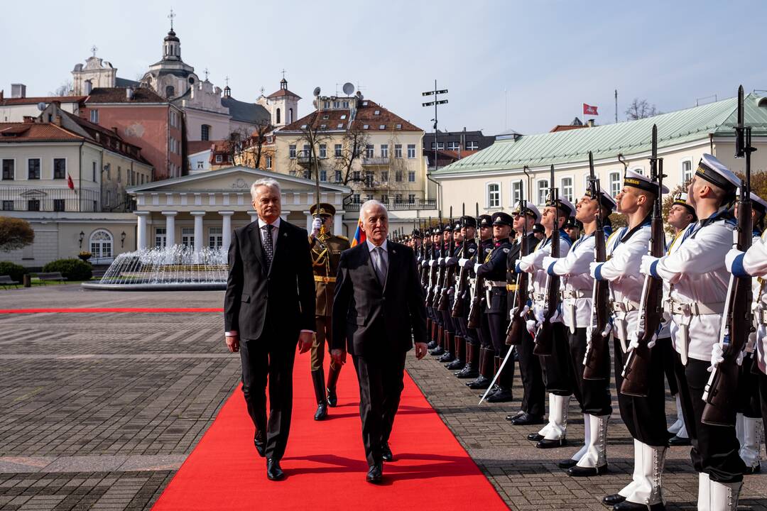 Armėnijos prezidento vizitas Lietuvoje