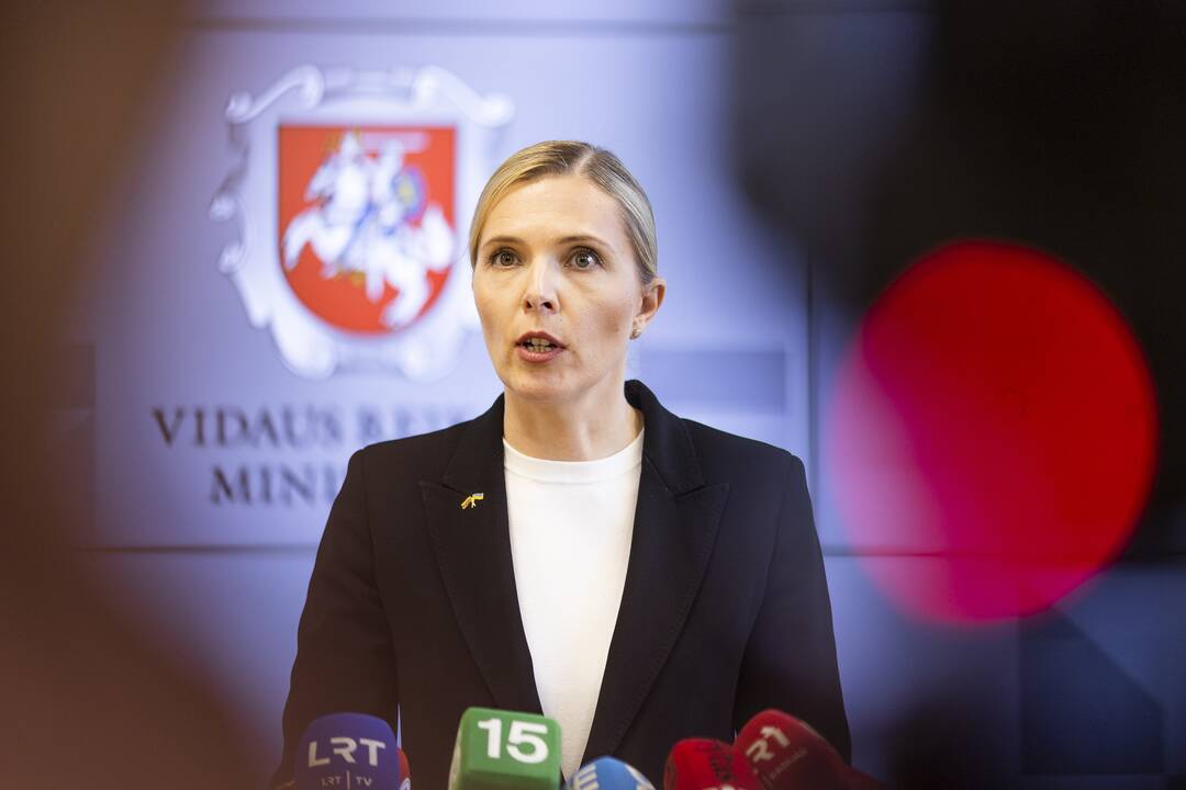 Vidaus reikalų ministrė Agnė Bilotaitė