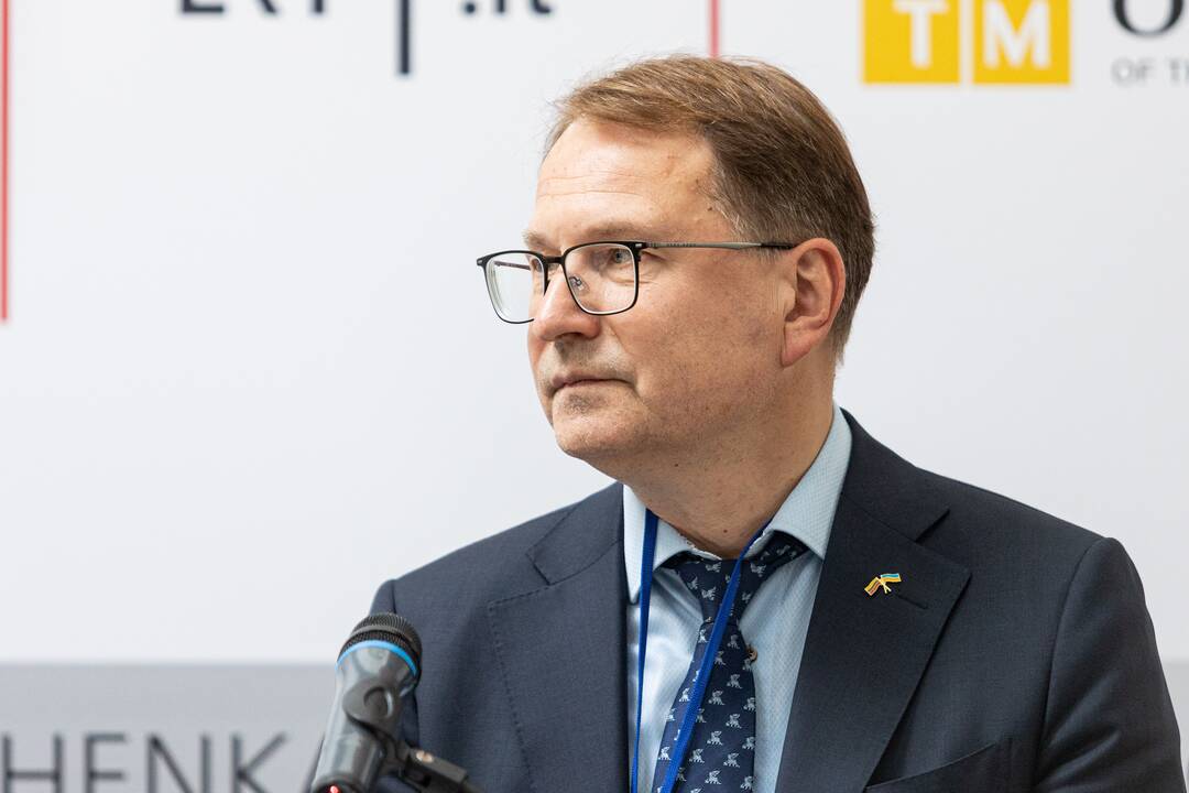 Spaudos konferencija dėl Lietuvos iškeltos bylos prieš Baltarusiją