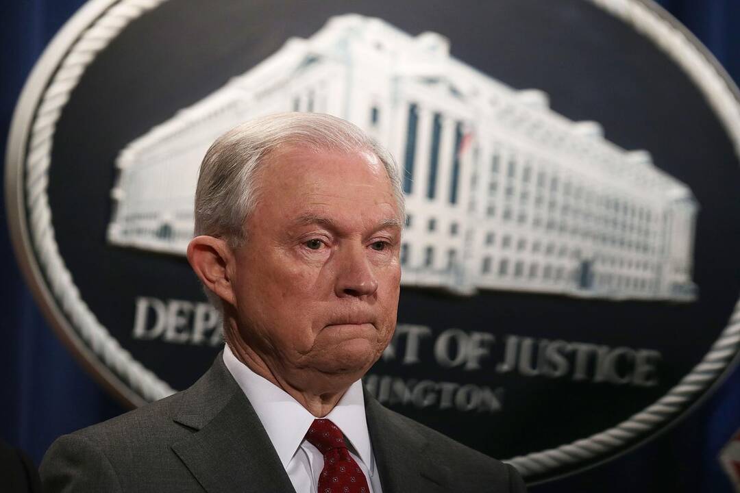 JAV generalinis sekretorius Jeffas Sessionsas