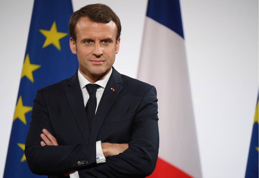 Prancūzijos naujasis prezidentas Emmanuelis Macronas