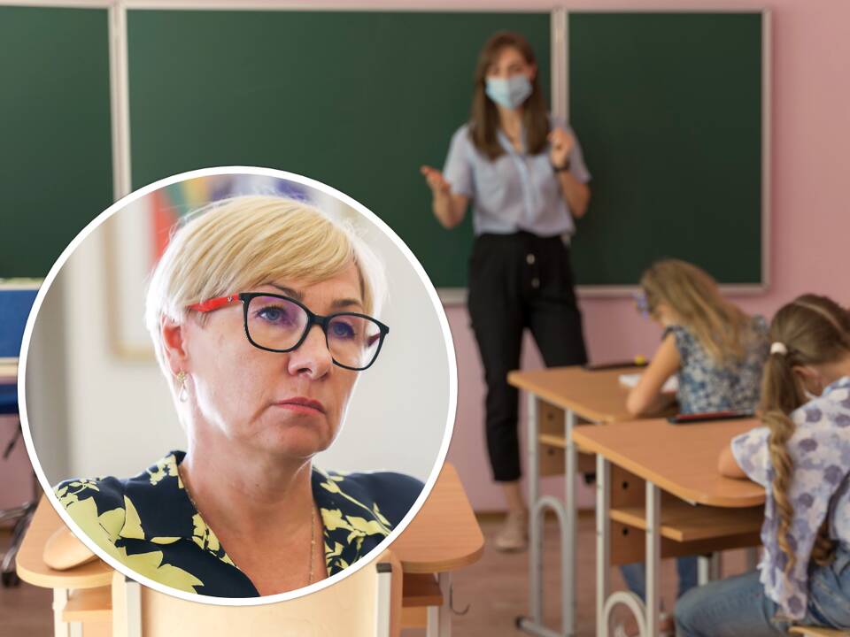 J. Šiugždinienė: blogėjant situacijai, nuotolinis mokymas galėtų sugrįžti
