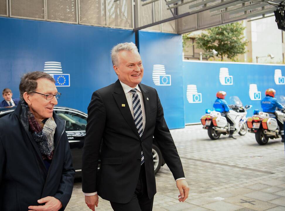 G. Nausėda dalyvauja derybose dėl ES biudžeto