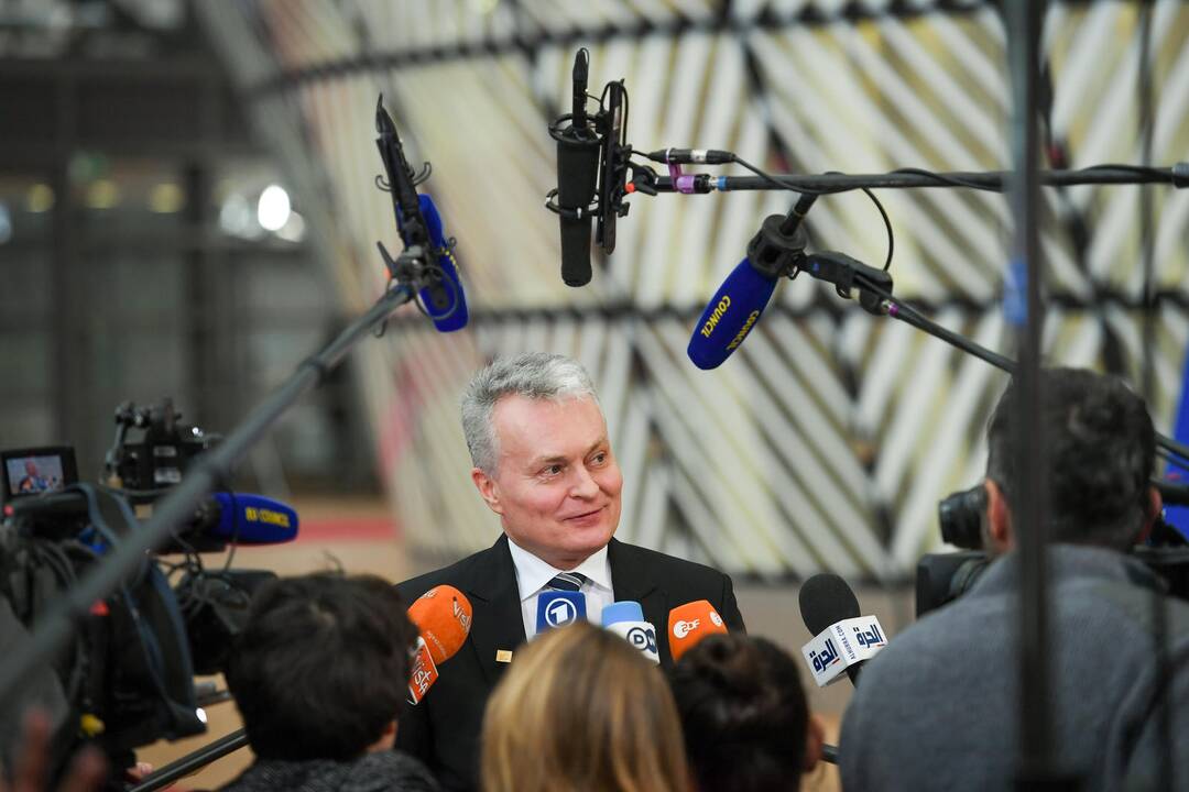G. Nausėda dalyvauja derybose dėl ES biudžeto