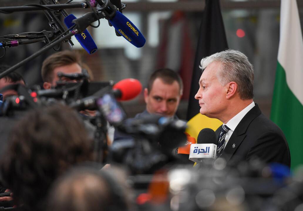 G. Nausėda dalyvauja derybose dėl ES biudžeto