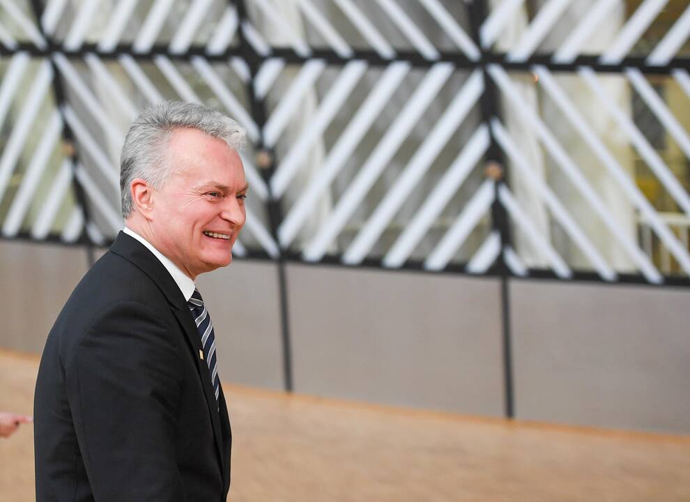 G. Nausėda dalyvauja derybose dėl ES biudžeto