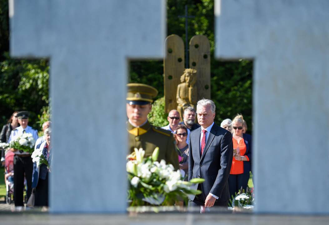 Pagerbtos Medininkų žudynių aukos