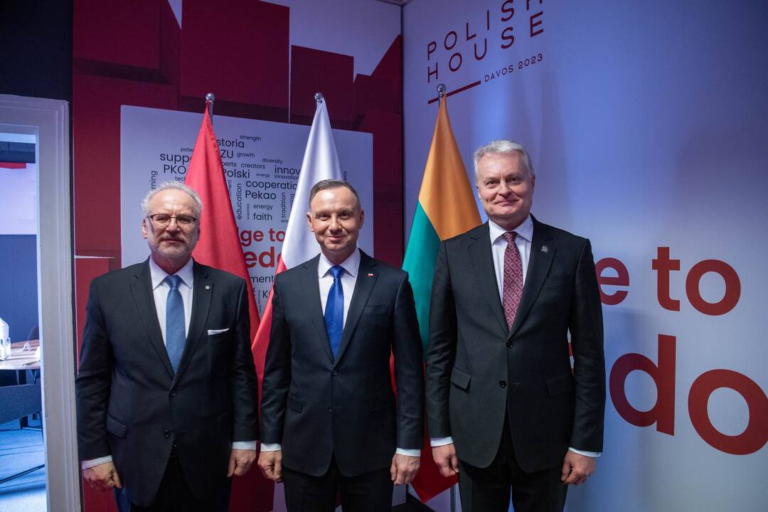 Prezidentas dalyvauja Pasaulio ekonomikos forume