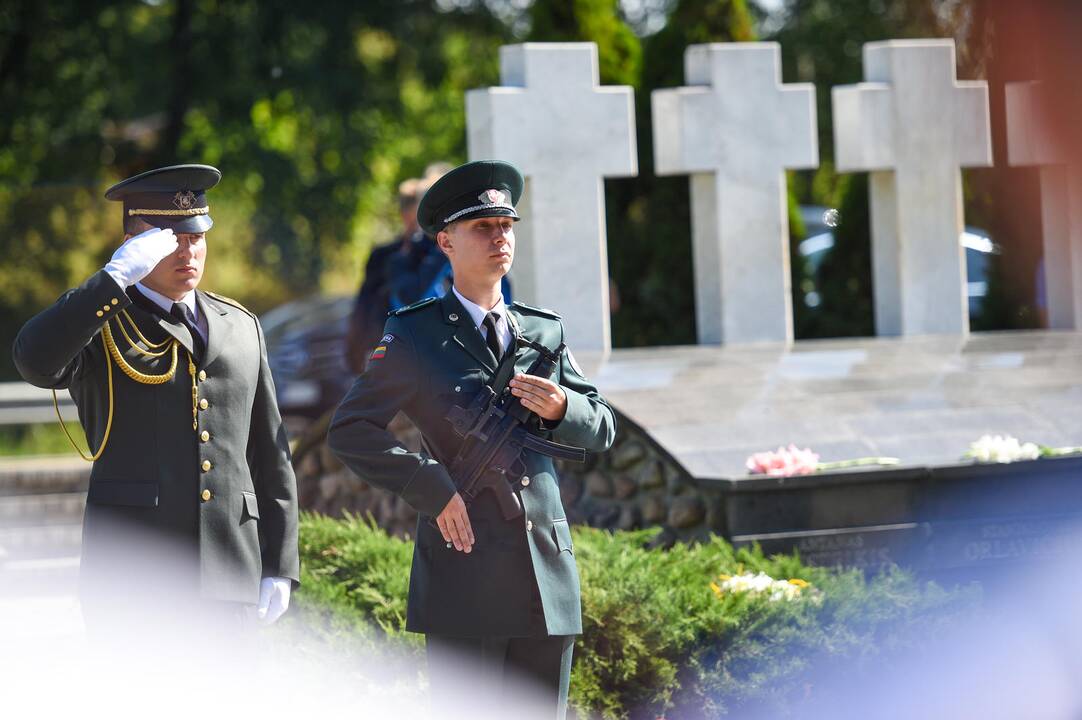 Pagerbtos Medininkų žudynių aukos